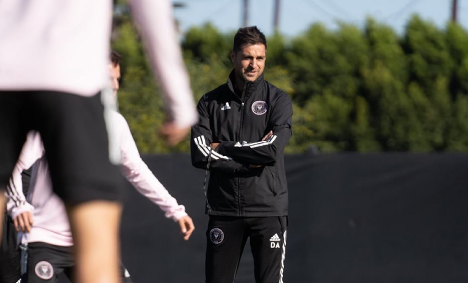 Diego Alonso, exDT de Rayados y Pachuca, ahora en Miami de la MLS (FOTO: Inter de Miami)