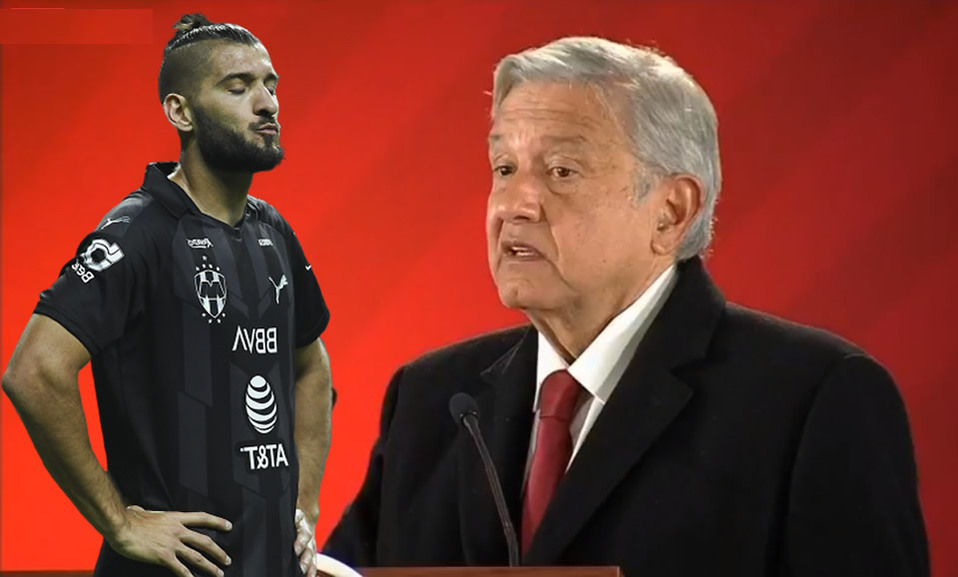 Nico Sánchez de Rayados despotrica contra el presidente de México Andrés Manuel López Obrador (FOTO: AFP)