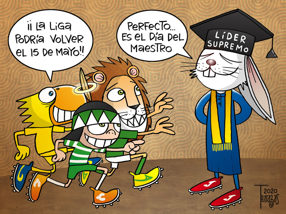 Reanudación de la liga en el Día del Maestro
