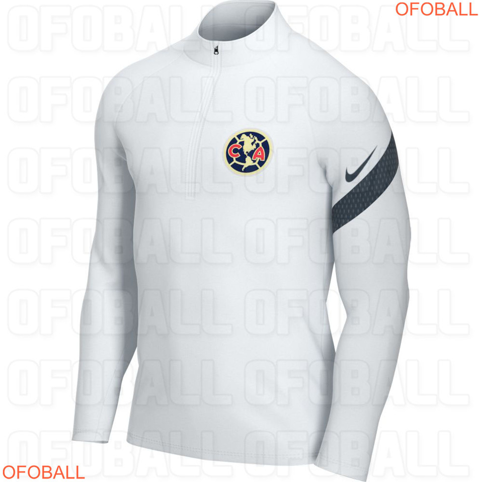 Ropa de entrenamiento en blanco con detalles en azul (FOTO: OFOBALL)