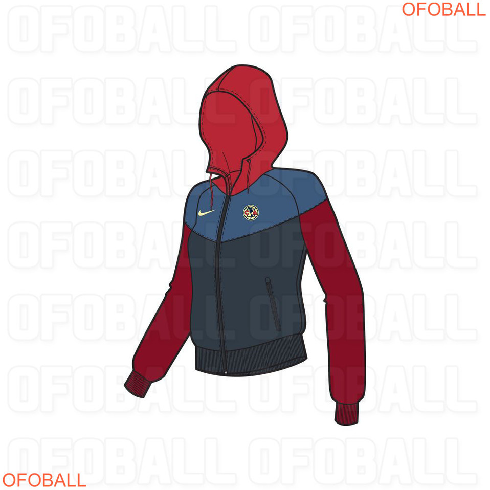 Sudadera especial para dame, resalta el rojo (FOTO: OFOBALL)