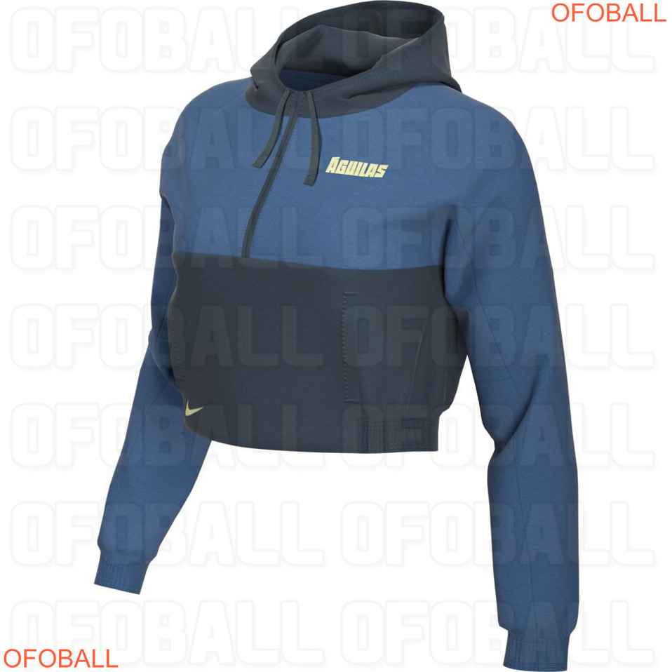 Sudaderas cortas para entrenar para dama (FOTO: OFOBALL)
