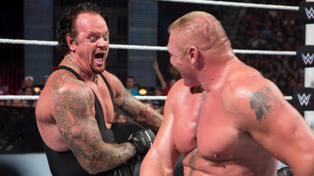A partir de ese momento, Brock Lesnar se convirtió en el gran rival del Enterrador.