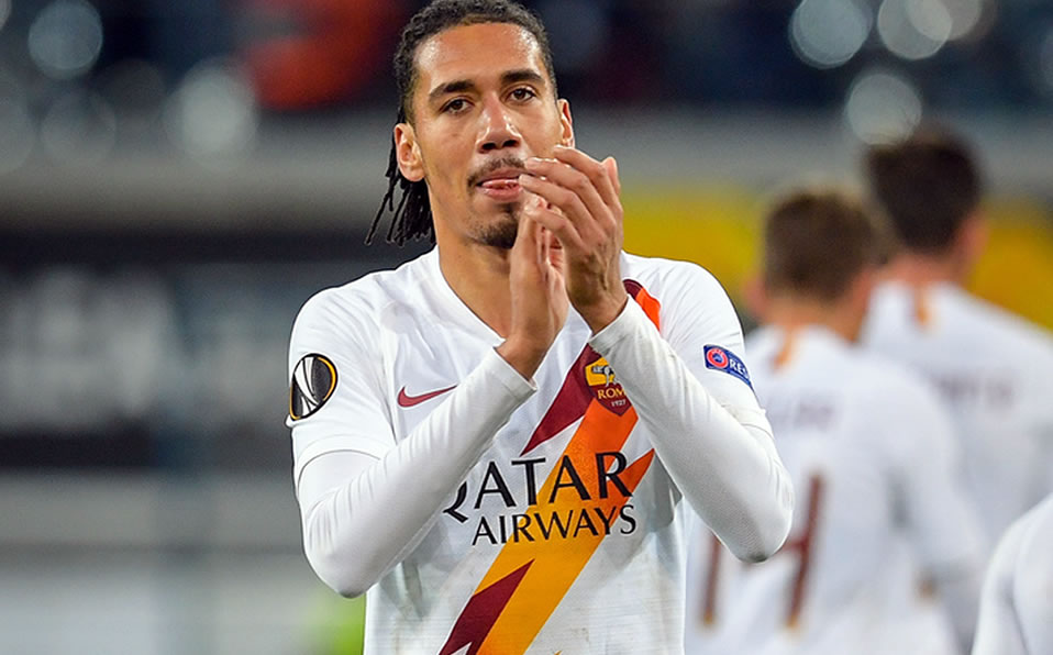 Chris Smaliing, jugador de la Roma. (@ASRomaEN)