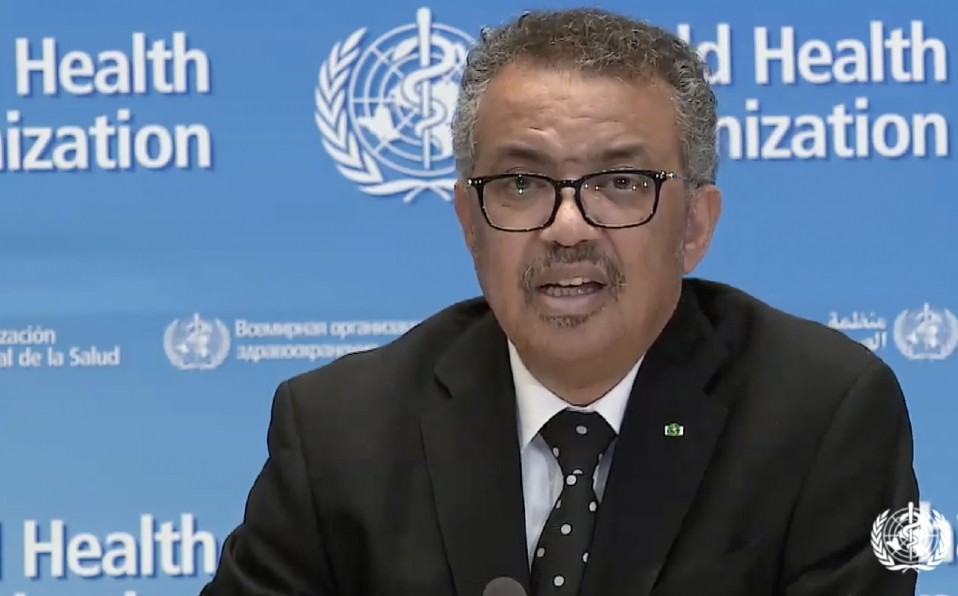 El director general de la Organización Mundial de la Salud, Tedros Adhanom Ghebreyesus. Foto: AFP