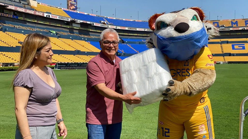Los cubrebocas fueron entregados a la Secretaría de Desarrollo Social.