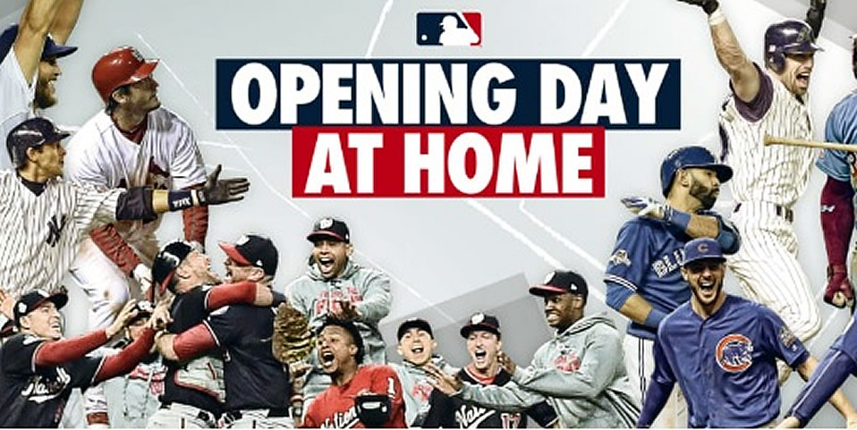 Este es el Opening Day de MLB... en casa