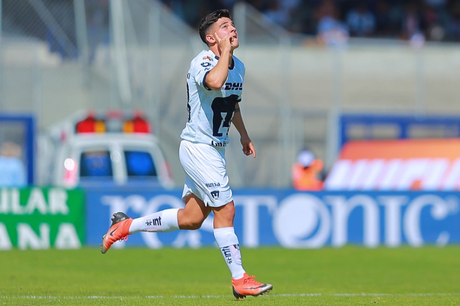 Marco García, Pumas. Debutó ante Pachuca con gol. (Imago7)