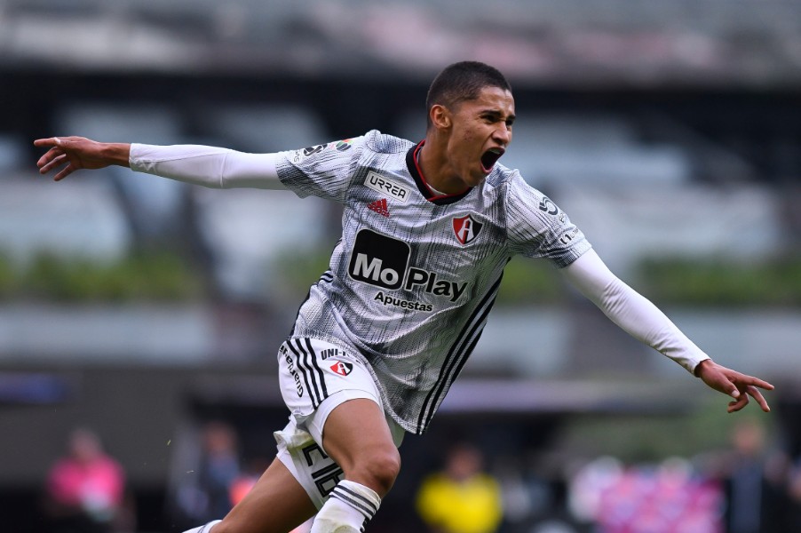 Ángel Márquez, Atlas. Debutó en el Azteca con gol ante Cruz Azul. (Imago7)