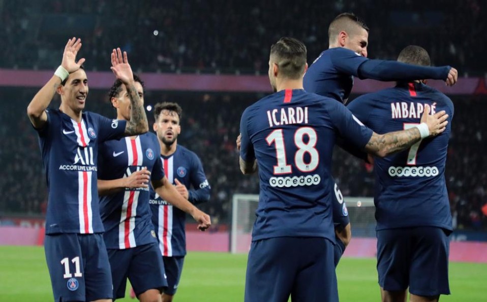 PSG es el primer lugar en la liga francesa. (EFE)