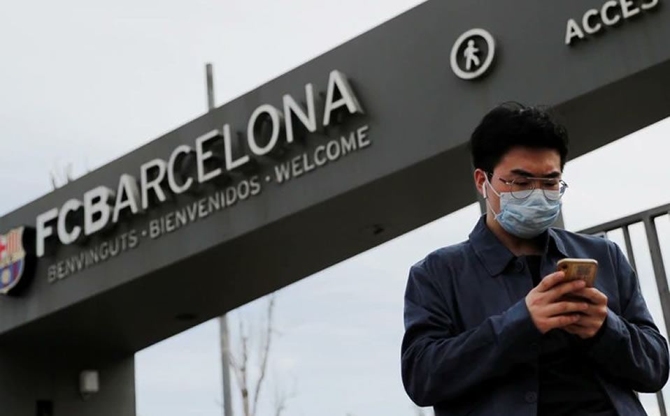Hasta el momento solo se reportan dos casos en todos los equipos deportivos del Barcelona. (AP)