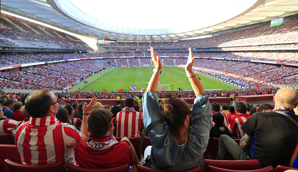 En Liverpool culpa a fans del Atlético de llevar el coronavirus a la ciudad (Twitter @Atleti)