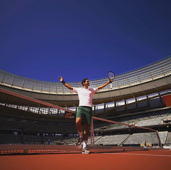 Roger Federer donó un millón de francos suizos (poco más de 1 mdd). (Foto: @rogerfederer)