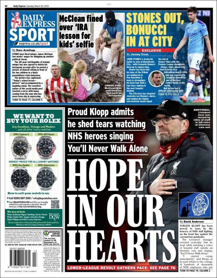 Express sport. (Inglaterra)
