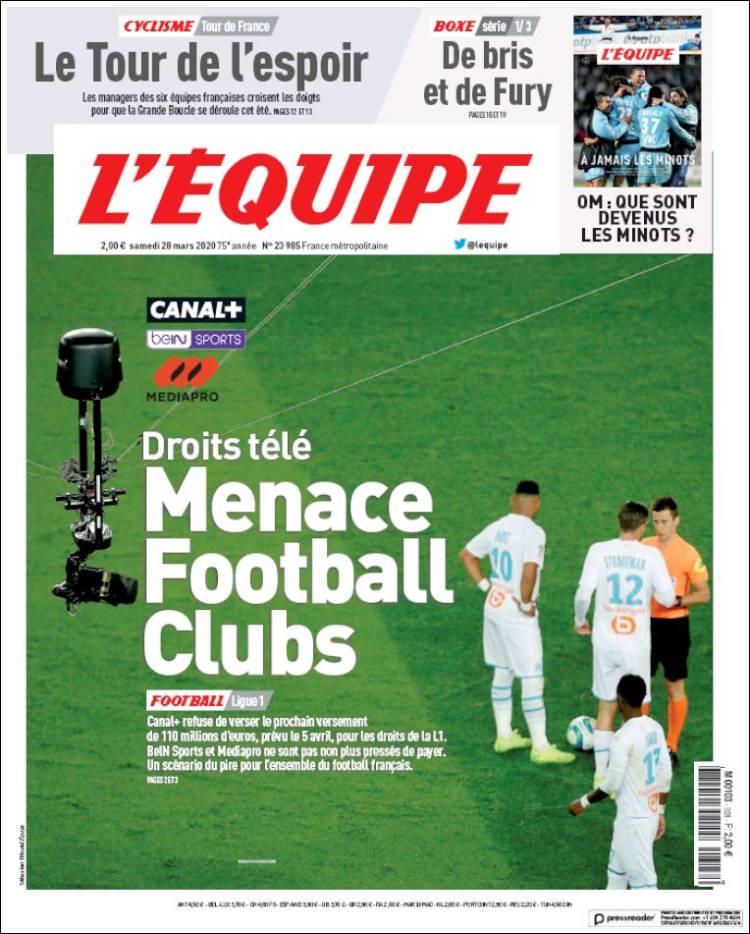 L'Equipe. (Francia)