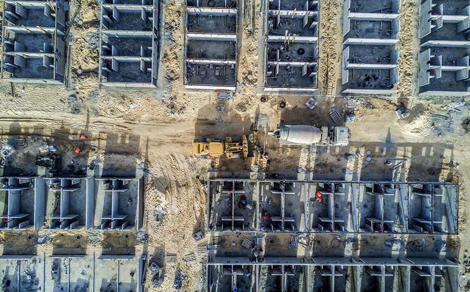 La Franja de Gaza, en el Medio Oriente, con el mínimo personal para construir un hospital. (Foto: AFP)