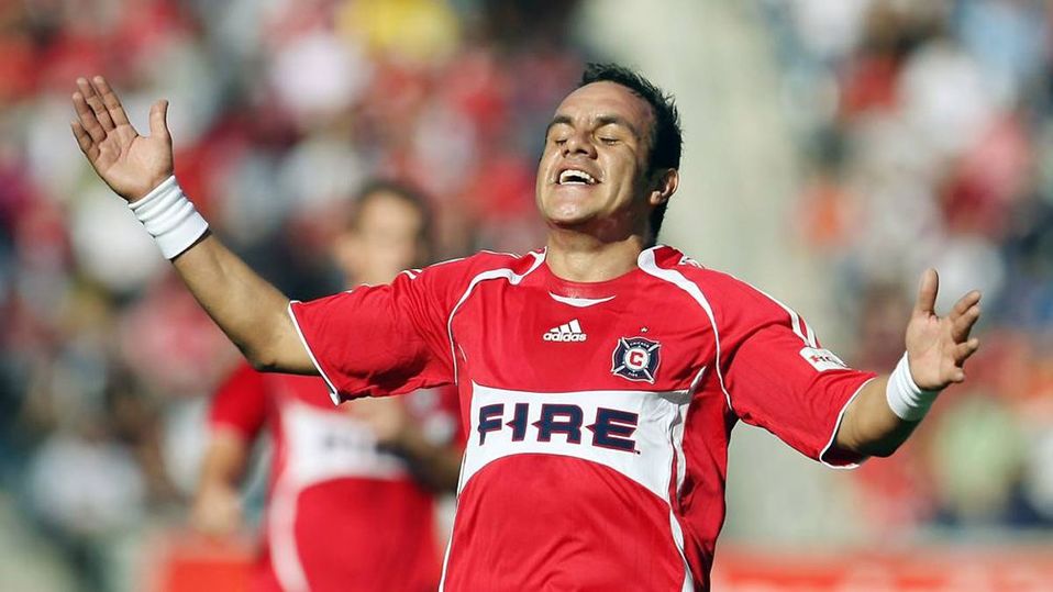 Cuauhtémoc Blanco en el Chicago Fire.