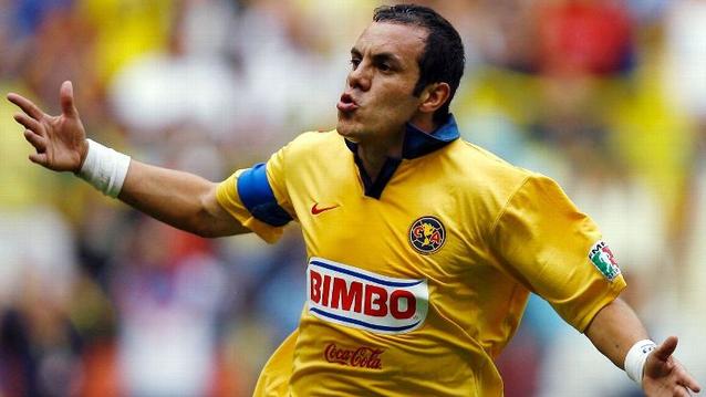Cuauhtémoc Blanco. Leyenda azulcrema que en cada encuentro daba muestras de su indiscutible calidad.