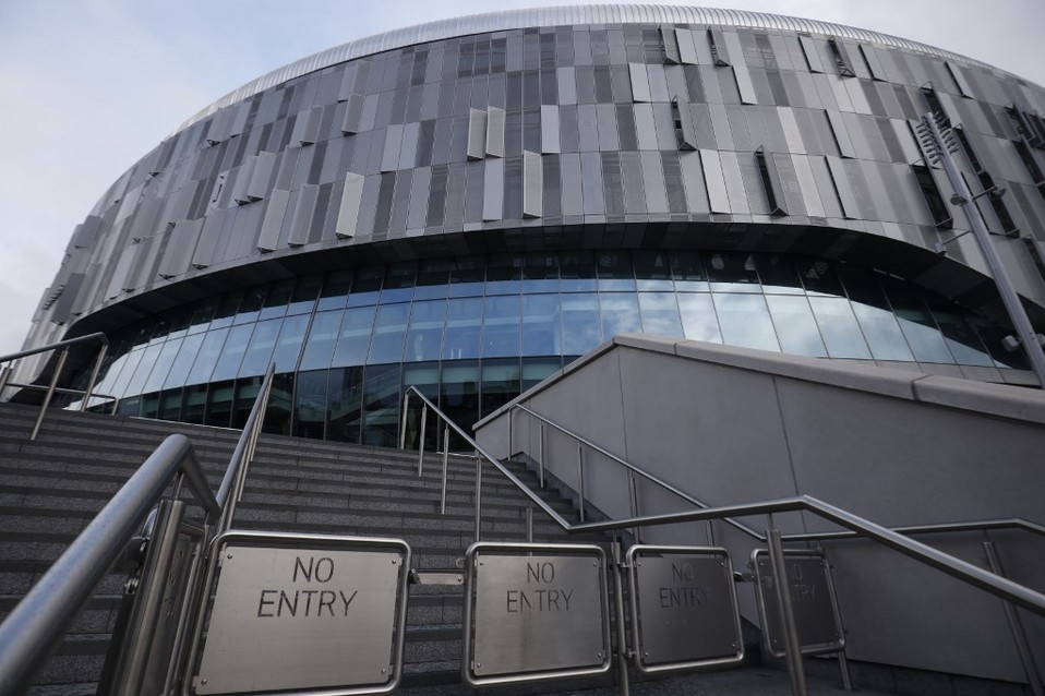 El estadio del Tottenham, ubicado en Londres, a la espera de volver a tener juegos. (Foto: AFP)
