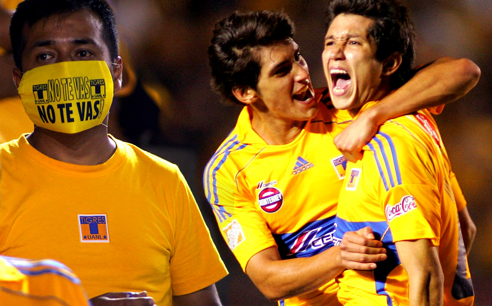 Jesús Molina festejó su primer gol en la Primera División en la Jornada 17 del Clausura 2009. (Foto: Mexsport)
