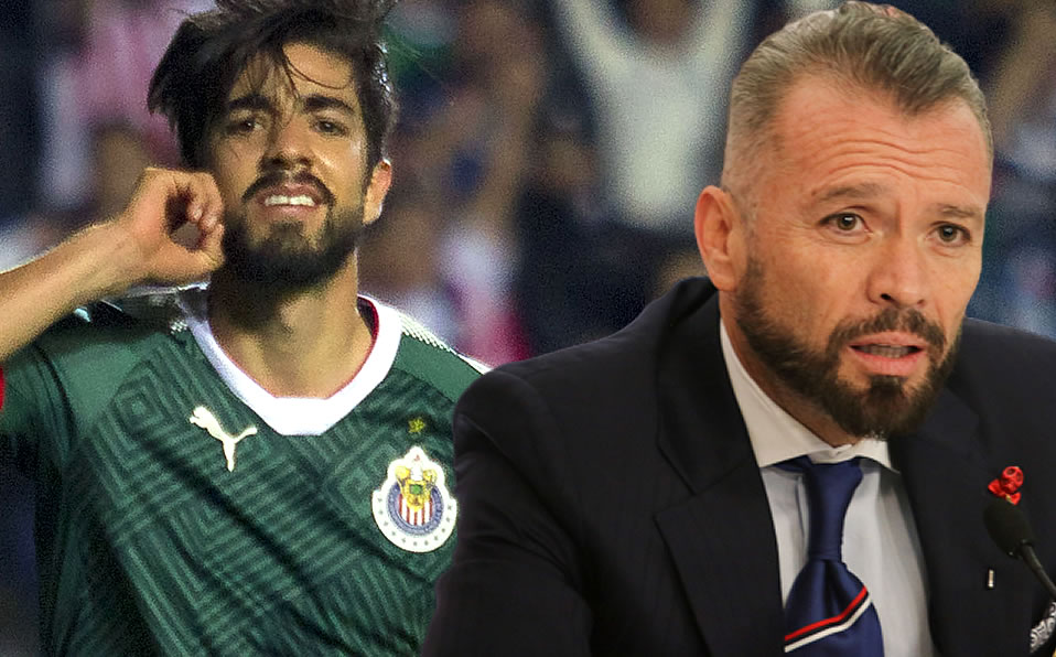 Rodolfo Pizarro dejó Chivas en 2018, cuando Higuera era CEO del club. (Imago7)