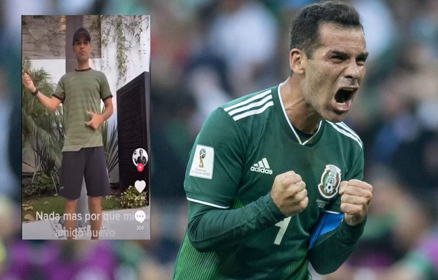 El divertido estreno de Rafa Márquez en Tik Tok bailando merengue (FOTO: Reuters)