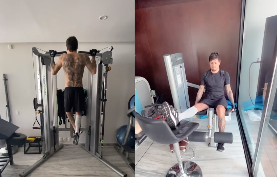 Nico Castillo y sus motivantes videos de su rehabilitación