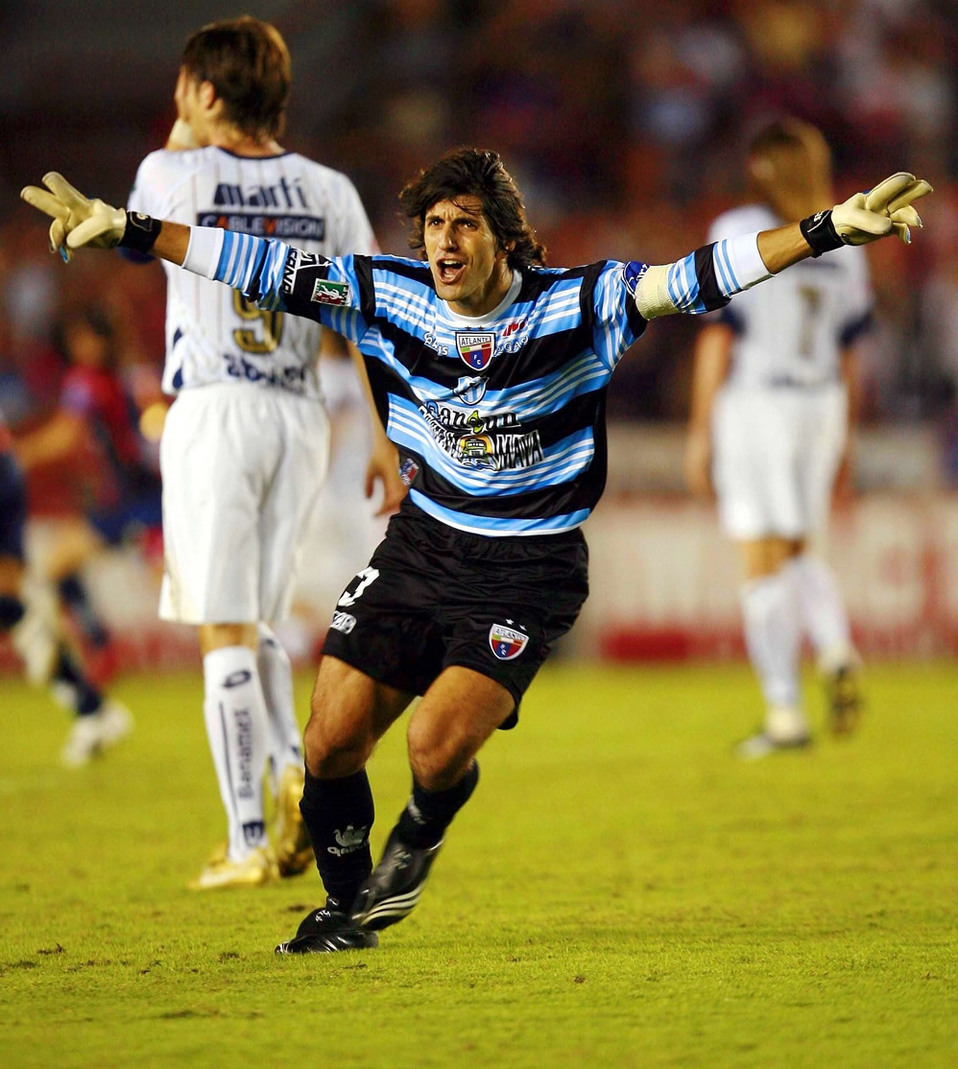 Federico Vilar celebró de lejos el gol de Clemente Ovalle a cinco minutos del final del juego (FOTO: Mexsport)