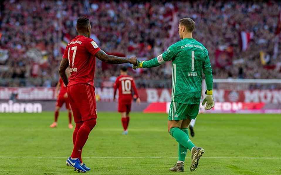 Bayern Munich multó a Jerome Boateng (Twitter @JB17Official)