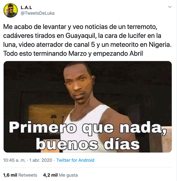 Ya para que los memes se asusten es porque estuvo bueno el "calambre".