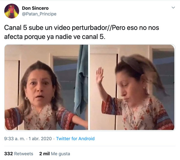 Los mejores memes del video siniestro del Canal 5.