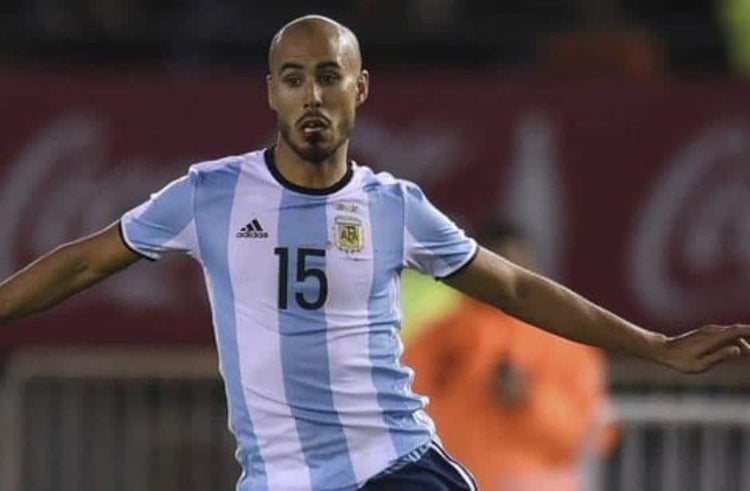 Guido Pizarro. Al jugador de Tigres le costó siempre entrar en ritmo con la Selección de Argentina.