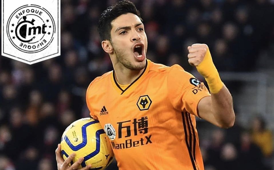 Raúl Jiménez es altamente efectivo en el ataque en la Premier League. Foto: Twitter @Raul_Jimenez9