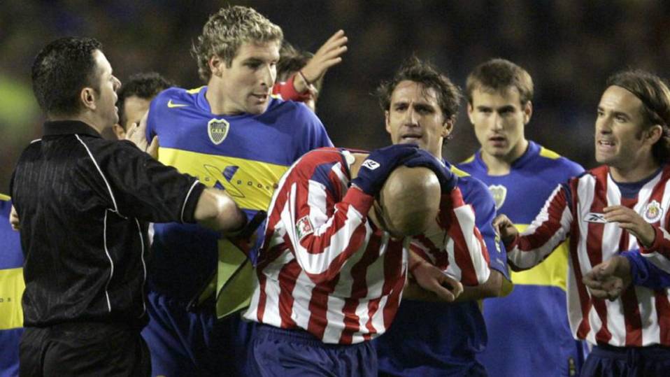 Aquella bronca entre Chivas y Boca de 2005 fue un episodio dramático.