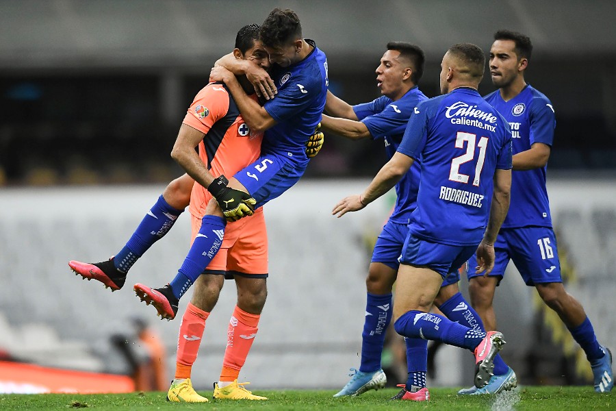 Los celestes vencieron al América en su último duelo previo a la pandemia del Covid-19. FOTO: Imago7.