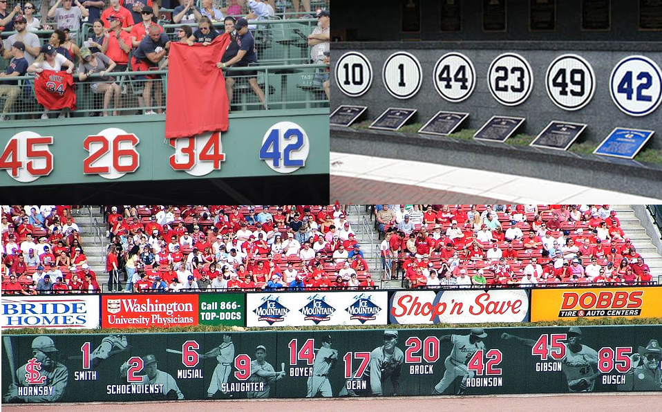 ¿Cuál es el número que más equipos de MLB han retirado?