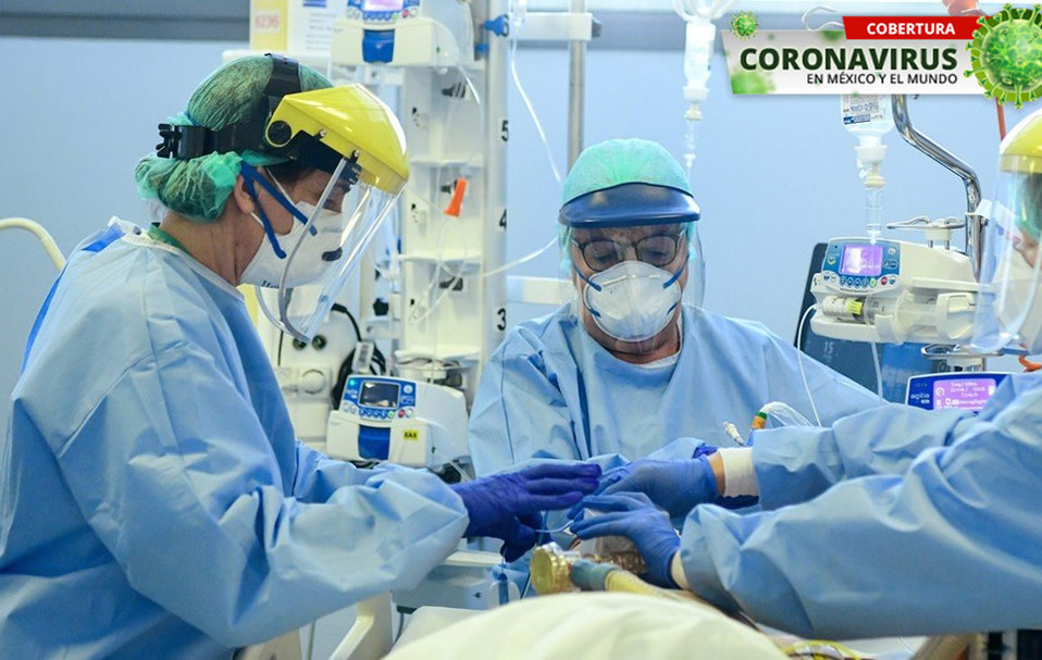 Baja número diario de fallecidos en Italia por Covid-19 (FOTO: AFP)