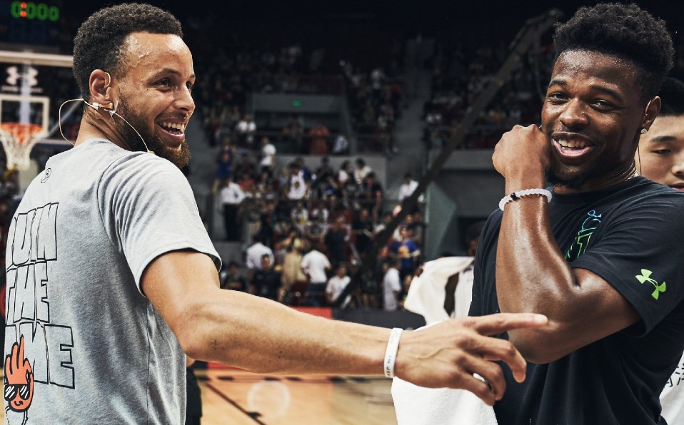Curry se encuentra en cuarentena por el Covid-19. (@StephenCurry30)