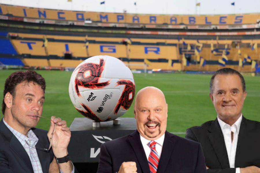David Faitelson, Raúl Orvañanos, Enrique Bermudez, son parte de los cronistas que participan en el video. FOTOS: Mexsport e Imago7.