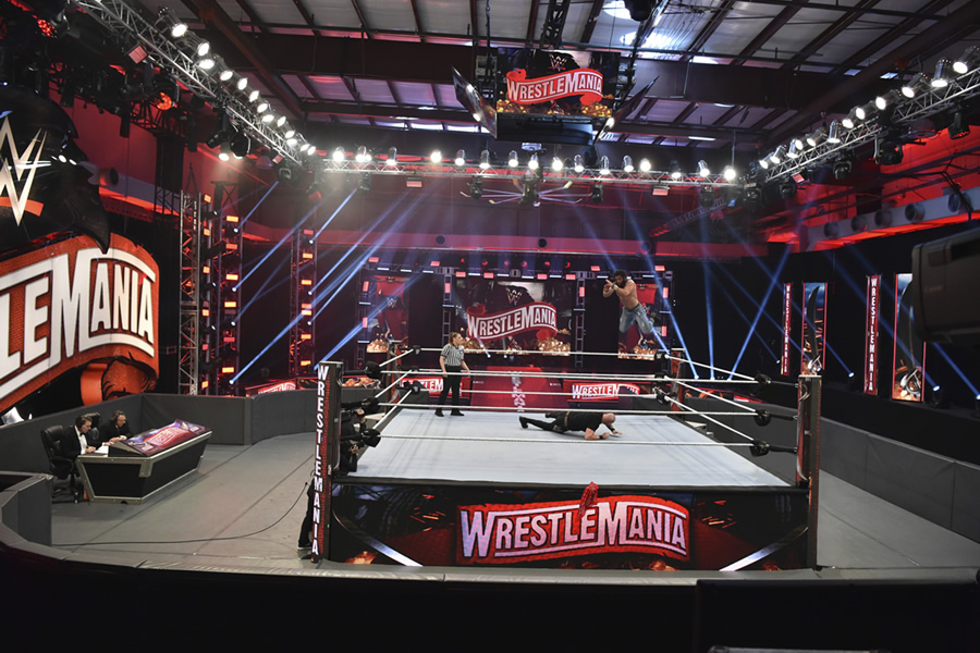 El evento se realiza en el Performance Center de WWE. (Foto: WWE)