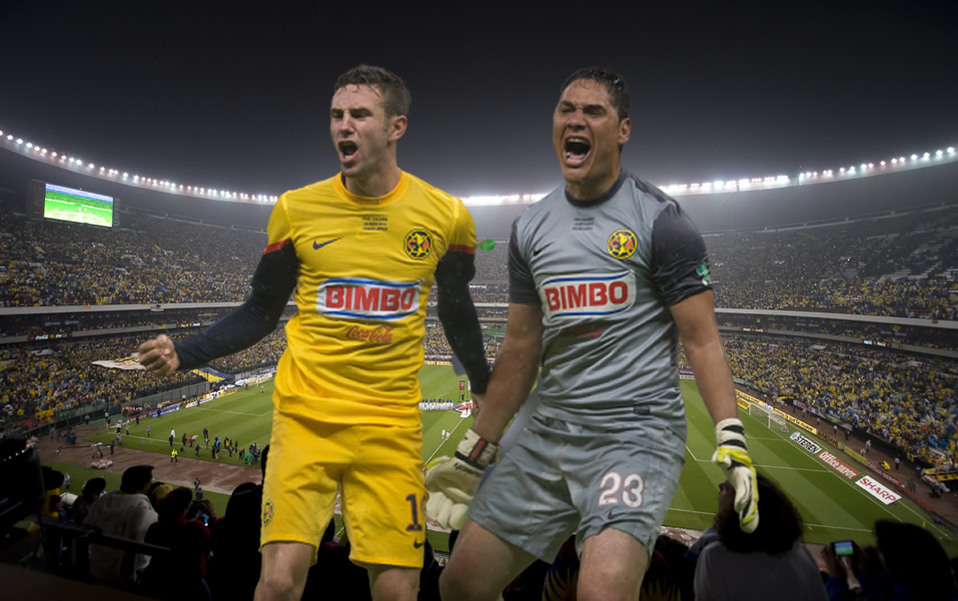 La gente se fue del Azteca antes del milagro de Aquivado y Moisés (FOTO: Mexsport)