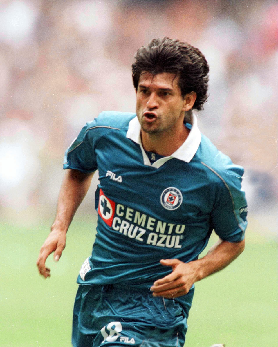 José Cardozo, ídolo en Toluca, reforzó a Cruz Azul en la Copa Libertadores de 2001. (Foto: Mexsport)