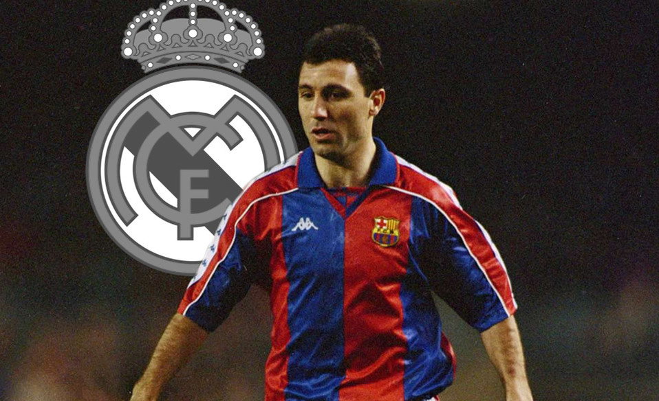 El Real Madrid me da asco: Hristo Stoichkov (FOTO: Twitter)