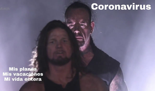 ¡Gracias a WWE por darnos algo de entretenimiento! Y a los memes por no dejar pasar una sola lucha.