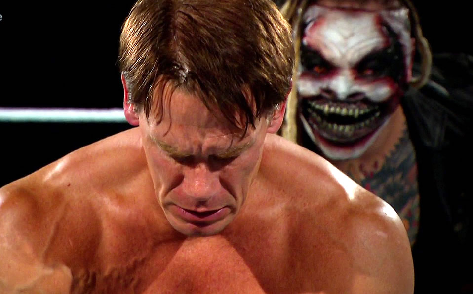 John Cena fue derrotado por Bray Wyatt en WrestleMania 36. (WWE)