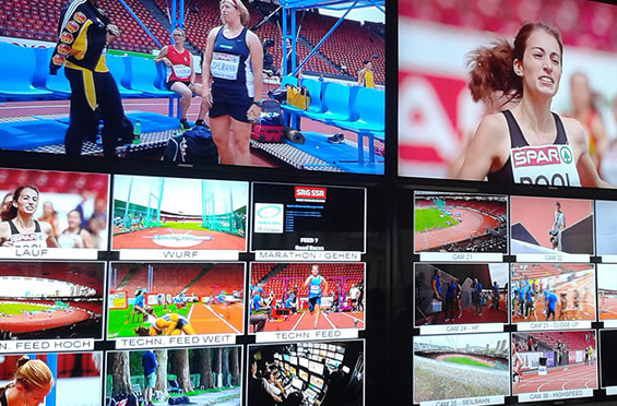 Los sistemas de cable y satelitales han tenido que repetir eventos.