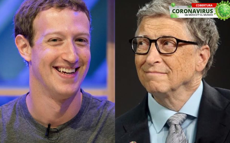 Mark Zuckerberg donó 25 mdd al fondo de la Fundación de Bill Gates. (AFP)