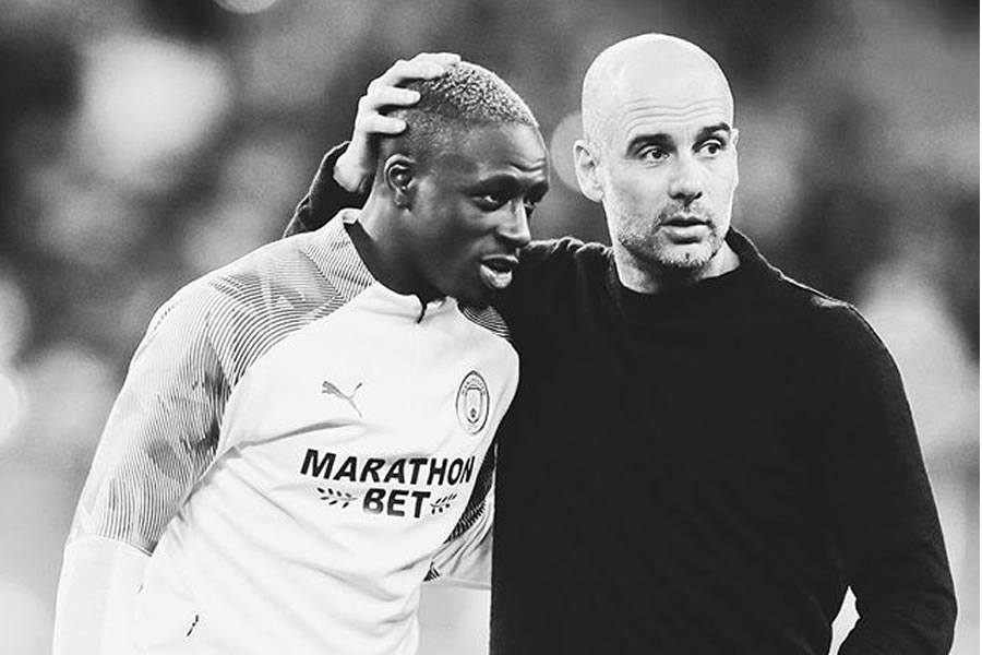 Mendy es de los que más ha mostrado su solidaridad a Guardiola. (Foto: Instagram benmendy23)