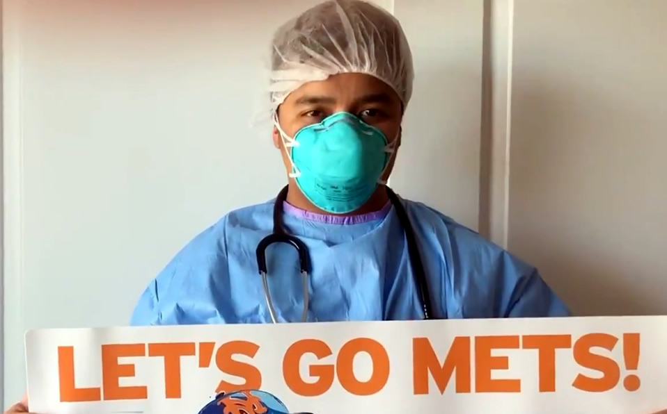 Nueva York es la zona de más contagios en Estados Unidos. (Foto: @Mets)