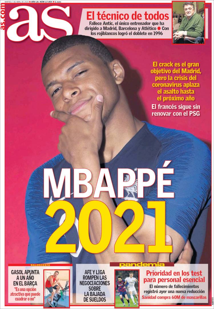 Diario AS, España (07/04/2020)